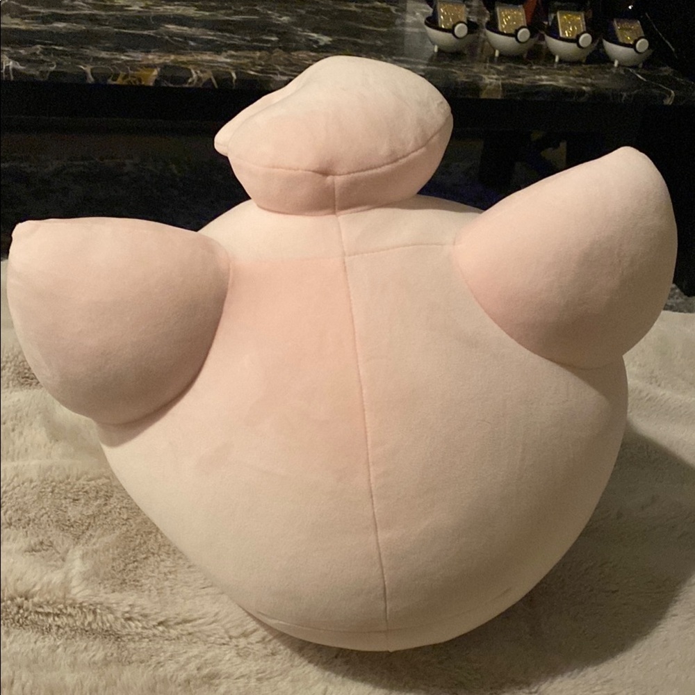 Sleeping Jigglypuff Plush - Excellent Condition - Heavy - Jazzwares - Picture 4 of 6